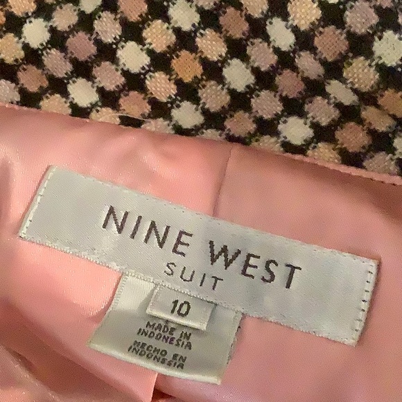 Women's Houndstooth Coat with skirt - Picture 3 of 3